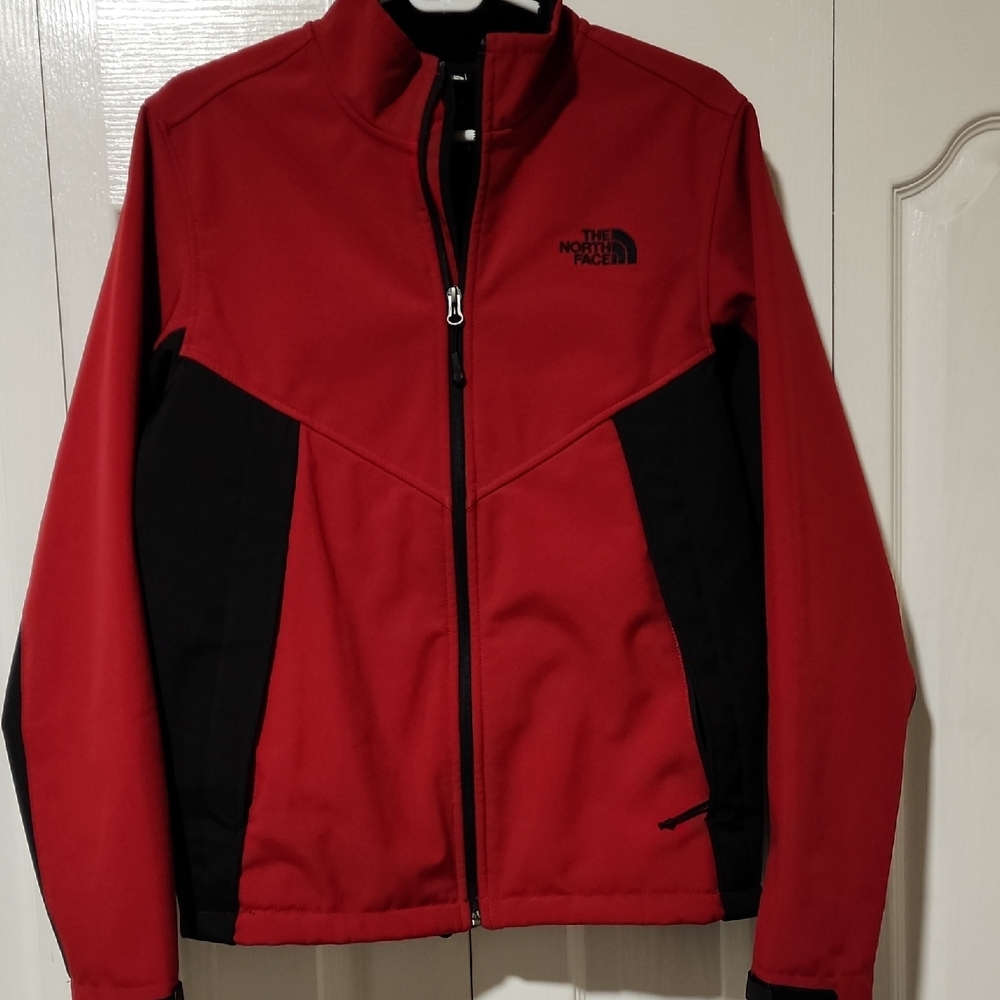 The North Face Men's Red and Black Jacket